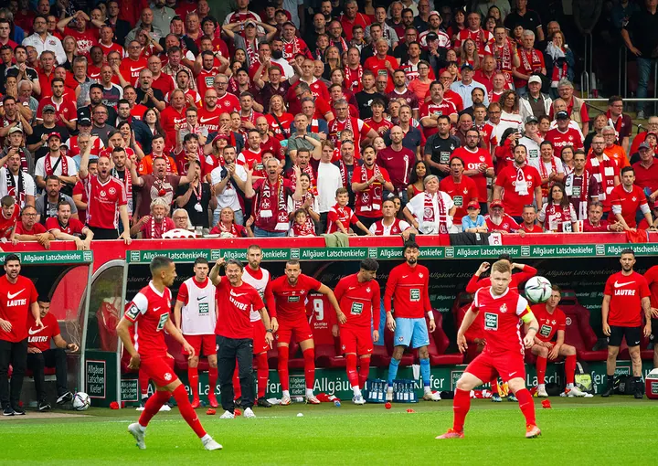 1. FC Kaiserslautern gegen Dynamo Dresden